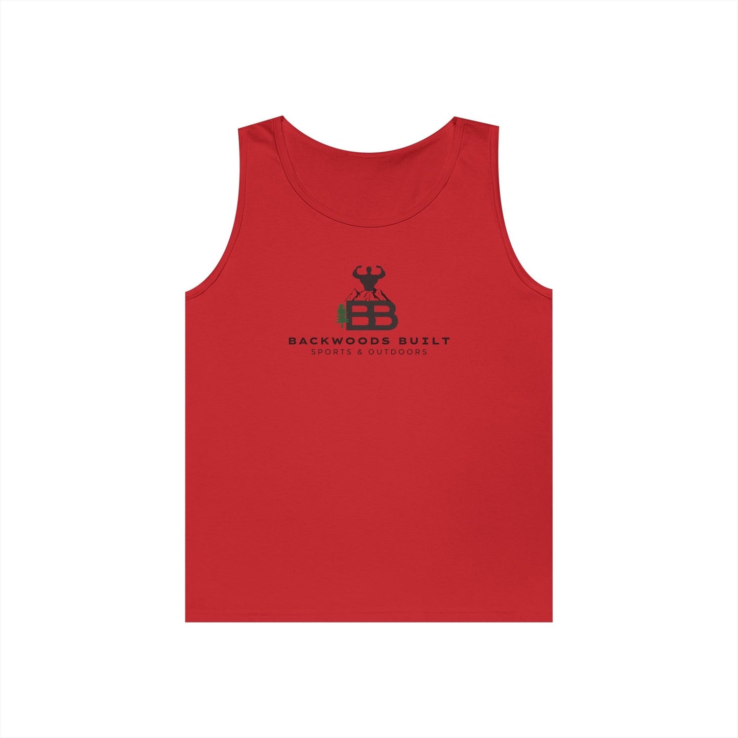 Backwoods Built Unisex Tank Top - Perfect for Outdoor Adventures