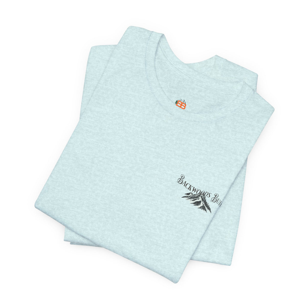 Backwoods Mountain Tee — Retro Sunrise Forest Adventure T-Shirt
