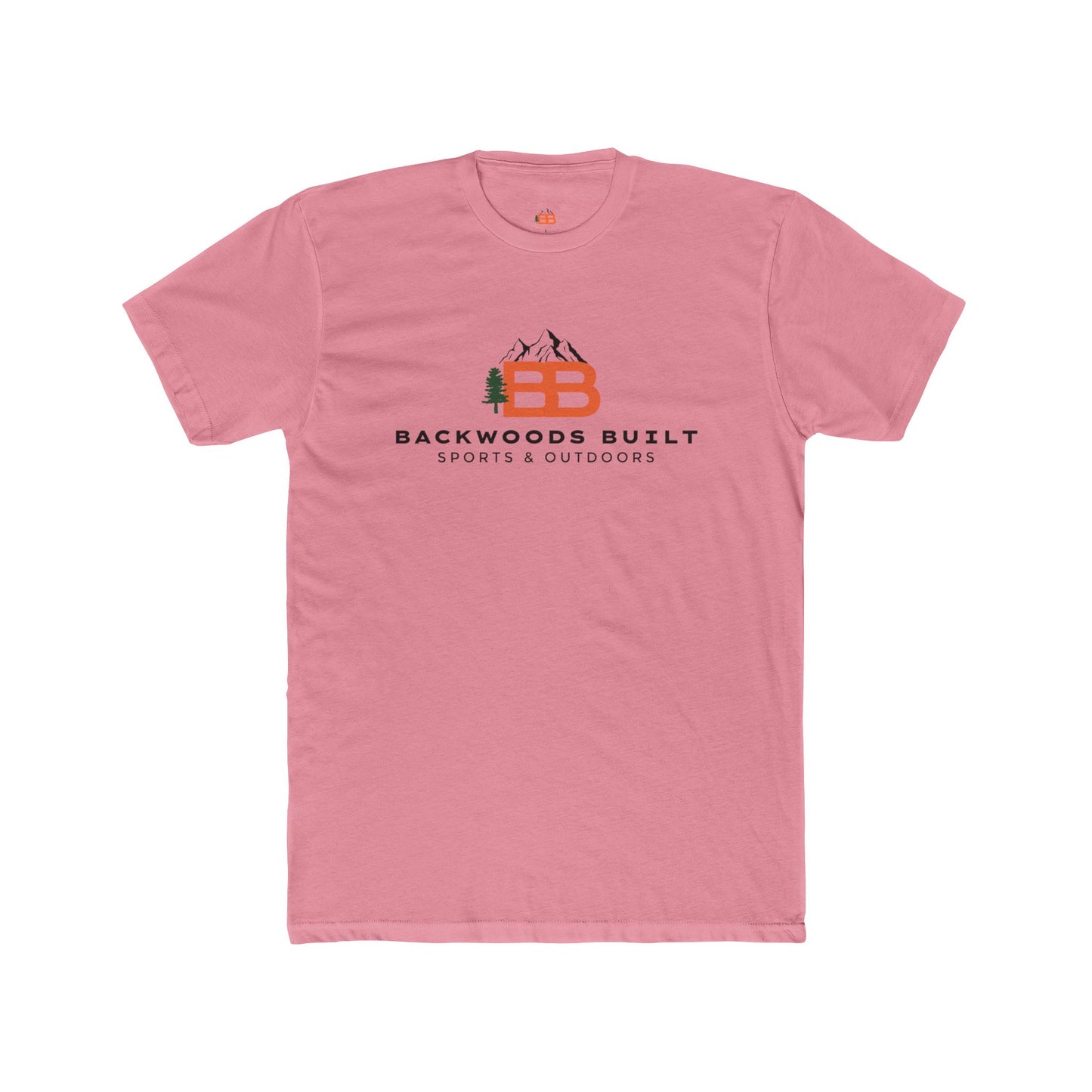 Backwoods Built Logo T-Shirt — Outdoor Sports & Outdoors Crew Tee