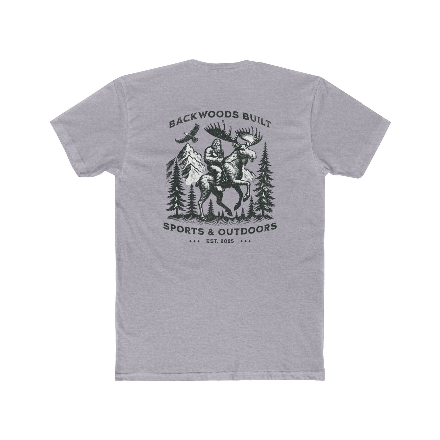 Backwoods Built Tee — 'Backwoods Built Sports & Outdoors' Graphic T-Shirt