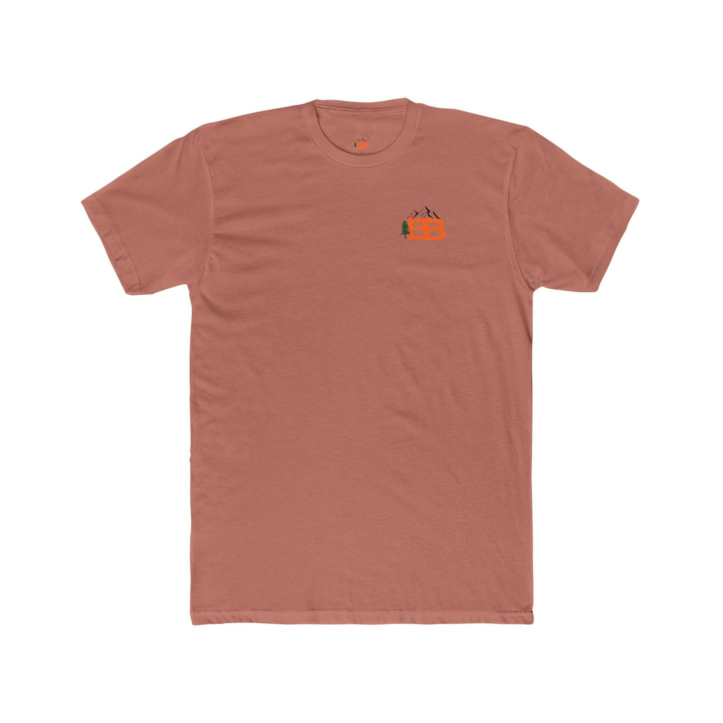 Backwoods Adventure Unisex Cotton Crew Tee - Nature Graphic T-Shirt