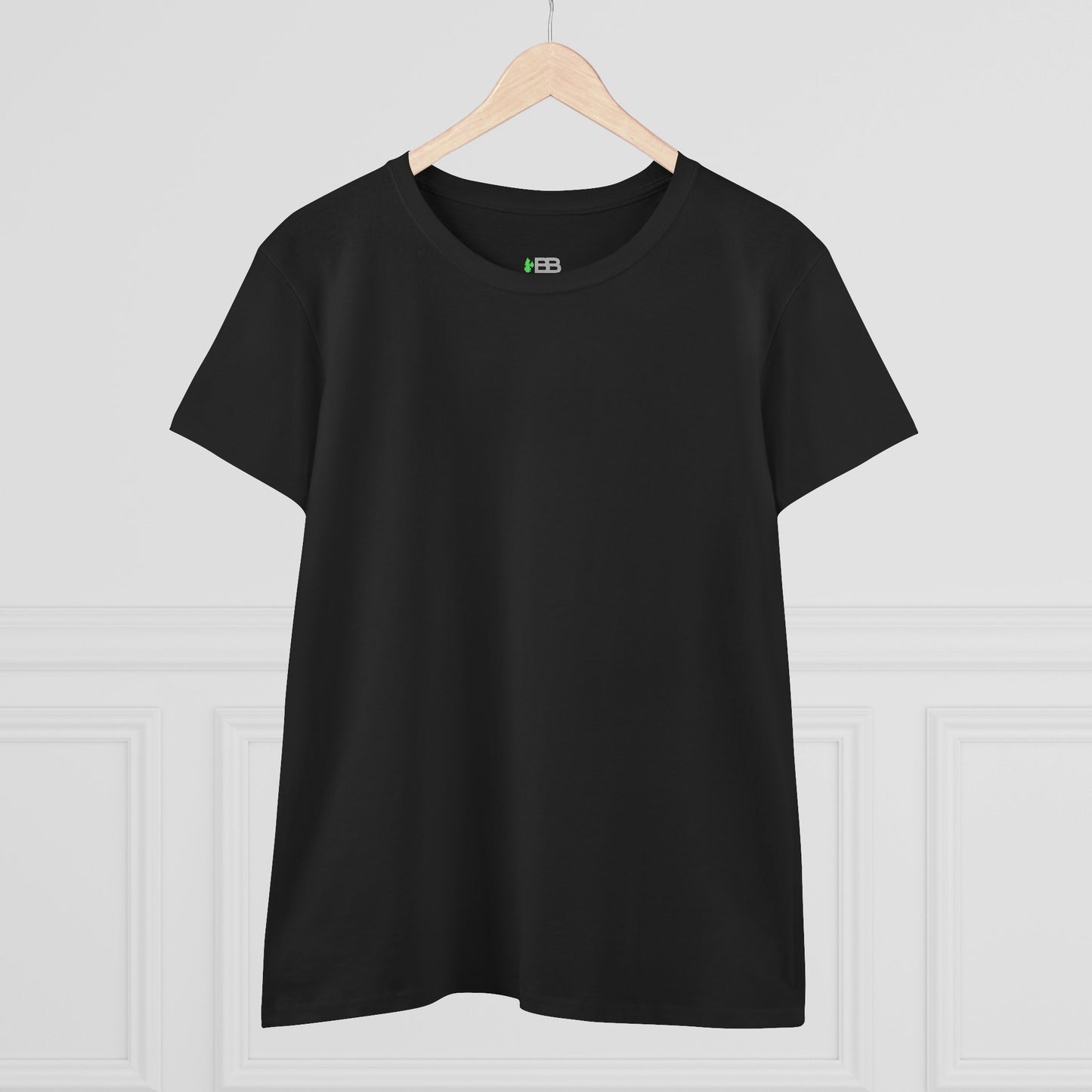 Women’s Midweight Cotton Tee - Comfortable & Versatile Casual Wear