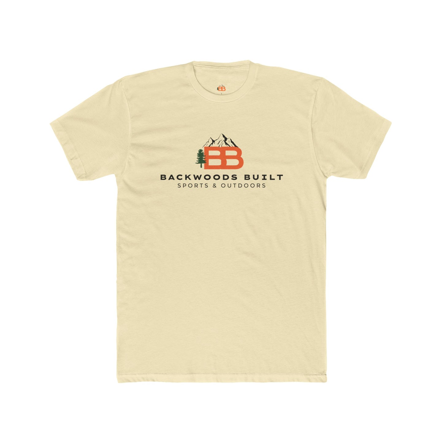 Backwoods Built Logo T-Shirt — Outdoor Sports & Outdoors Crew Tee