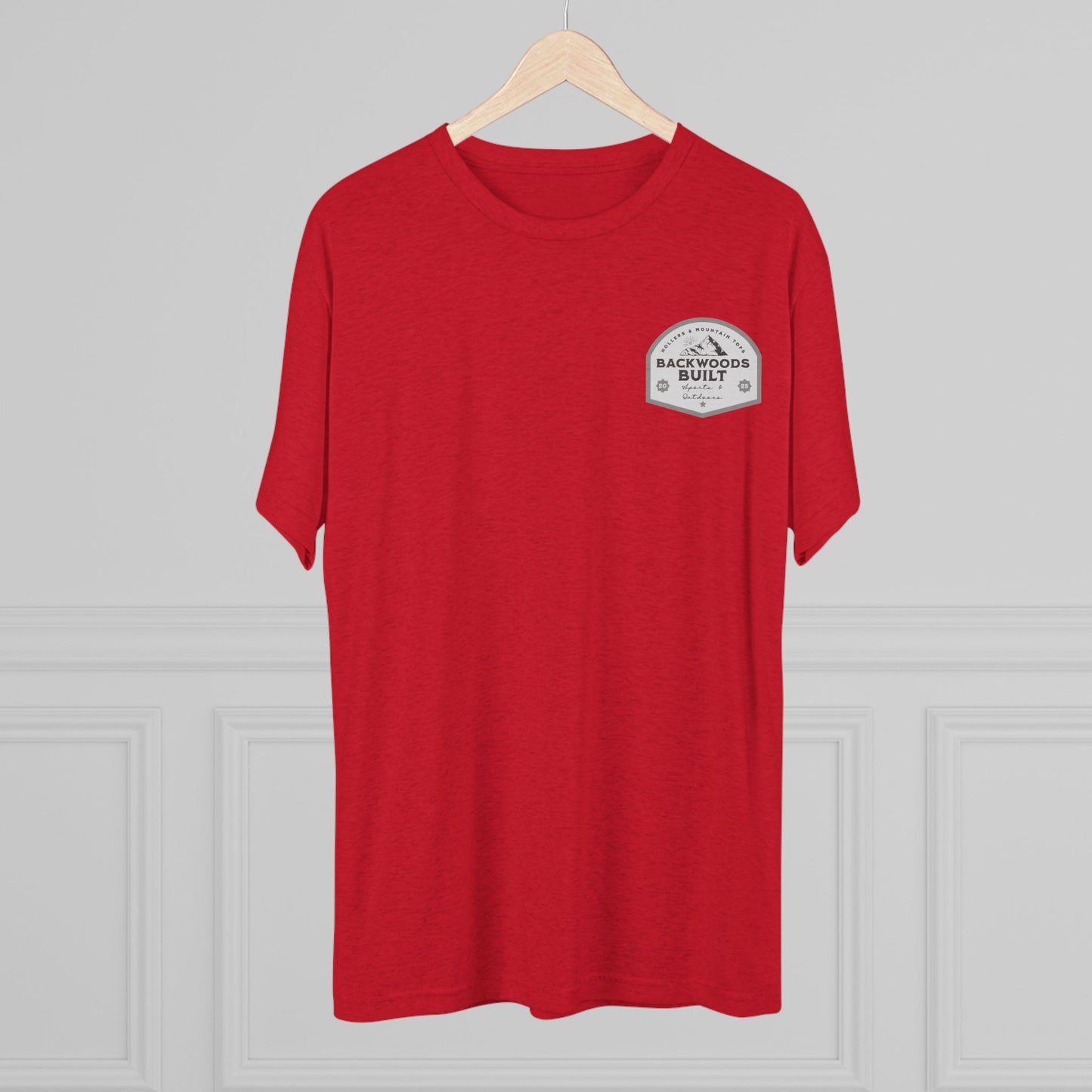 Adventure-Ready Unisex Tri-Blend Crew Tee - 'Backdoors Built' Outdoors Design