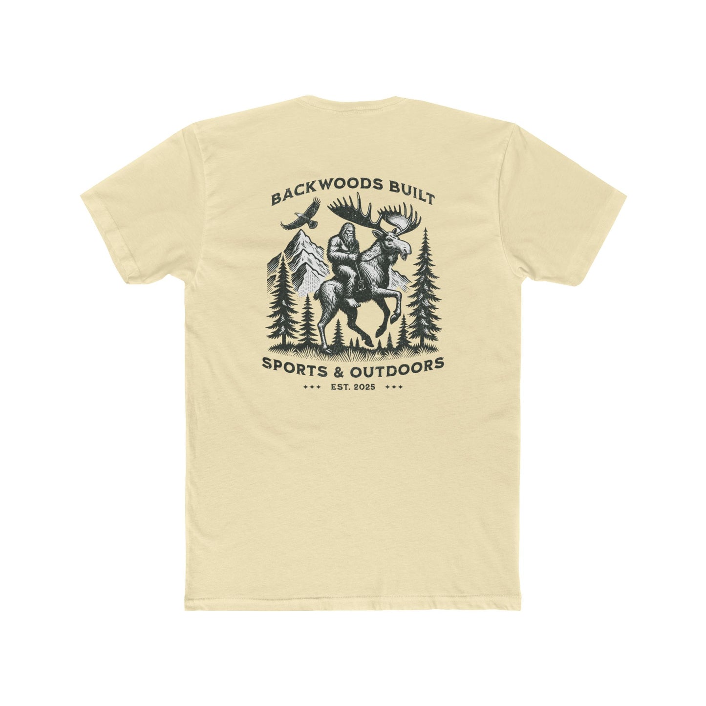 Backwoods Built Tee — 'Backwoods Built Sports & Outdoors' Graphic T-Shirt