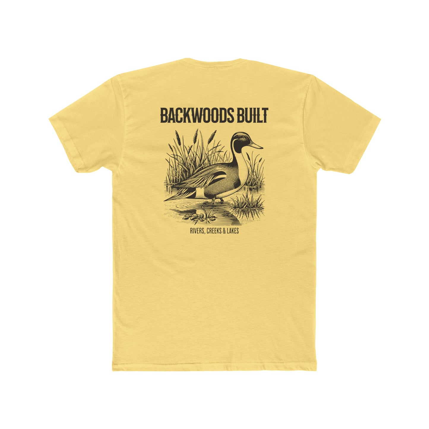 Backwoods Built Duck Tee — Outdoor Hunting & Waterfowl Graphic T-Shirt